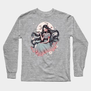 Asian Goddess Long Sleeve T-Shirt